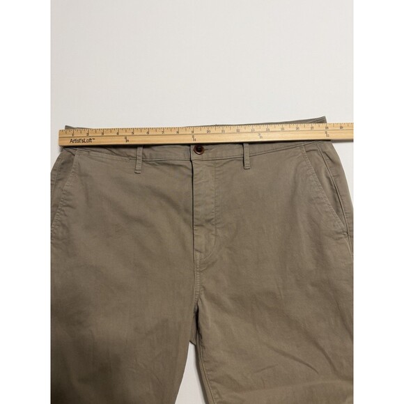 Flint and Tinder Chino Pants Mens 36x32 Gray Straight Fit Preppy Huckberry * - Picture 9 of 12